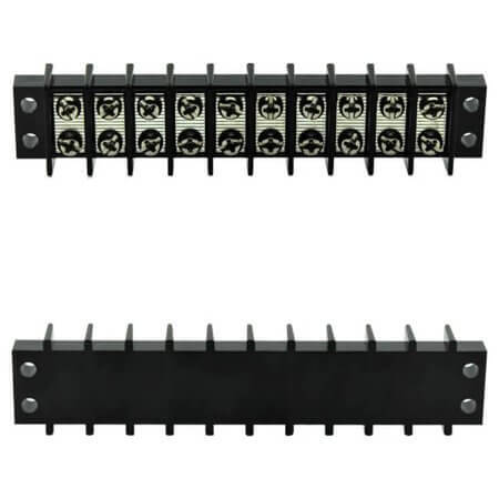 DG69-A-10P-13-00AH TERM.BLK.11.00MM 20PIN(2X10) BARRIER TYPE BLACK - 1