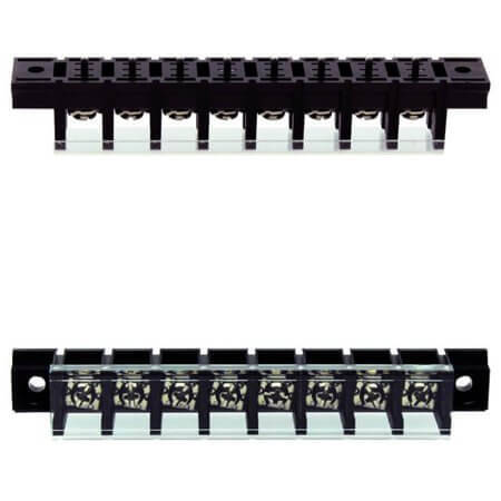 DG78C-A-08P-13-00AH TERM.BLK.13MM 8PIN 180C BARRIER BLACK - 1
