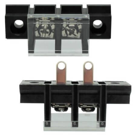 DG78H-A-02P-13-00AH TERM.BLK.13.00MM 2P BARRIER TERMINAL BLACK - 1