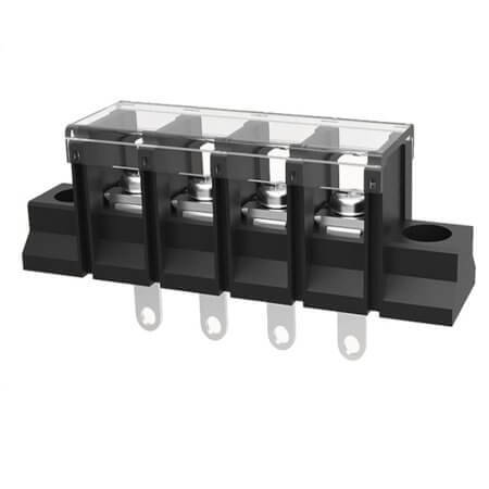 DG78H-A-04P-13-00AH TERM.BLK.13.00MM 4P BARRIER TERMINAL BLACK - 1
