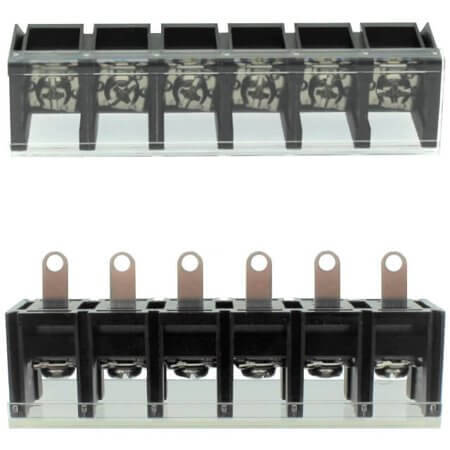 DG78H-B-06P-13-00AH TERM.BLK.13.00MM 6P BARIYER TYPE BLACK - 1