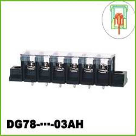 DG78H-B-09P-13-00AH TERM.BLK.13.00MM 9P BARIYER TYPE BLACK - 1