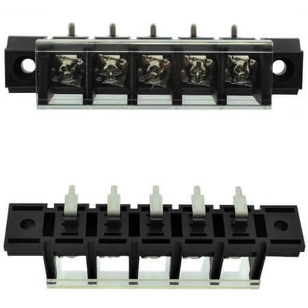 DG78R-A-05P-13-00AH TERM.BLK.13MM 5PIN 90C BARRIER BLACK - 1