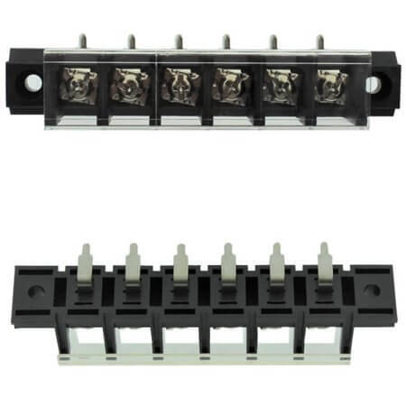 DG78R-A-06P-13-00AH TERM.BLK.13MM 6PIN 90C BARRIER BLACK - 1