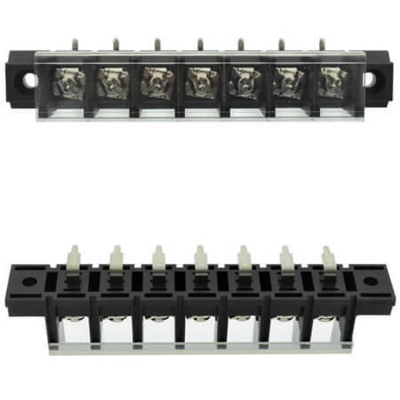 DG78R-A-07P-13-00AH TERM.BLK.13MM 7PIN 90C BARRIER BLACK - 1