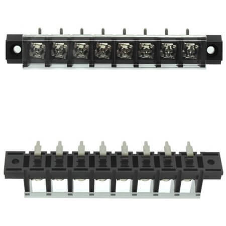 DG78R-A-08P-13-00AH TERM.BLK.13MM 8PIN 90C BARRIER BLACK - 1