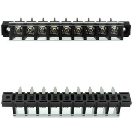 DG78R-A-09P-13-00AH TERM.BLK.13MM 9PIN 90C BARRIER BLACK - 1