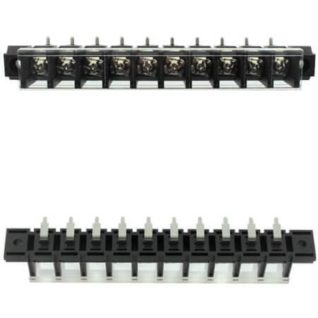 DG78R-A-10P-13-00AH TERM.BLK.13MM 10PIN 90C BARRIER BLACK - 1