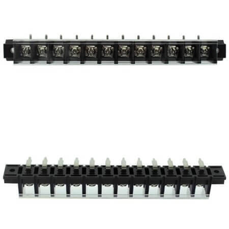 DG78R-A-12P-13-00AH TERM.BLK.13MM 10PIN 90C BARRIER BLACK - 1