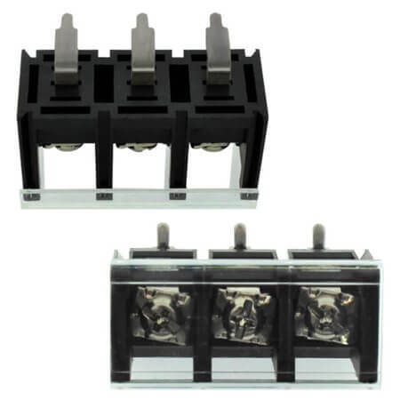 DG78R-B-03P-13-00AH TERM.BLK.13MM 3PIN 90C BARRIER BLACK - 1