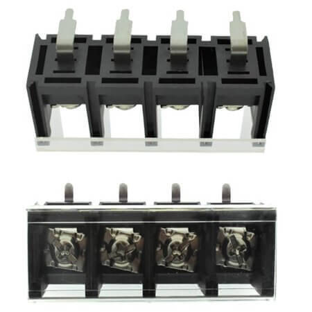 DG78R-B-04P-13-00AH TERM.BLK.13MM 4PIN 90C BARRIER BLACK - 1