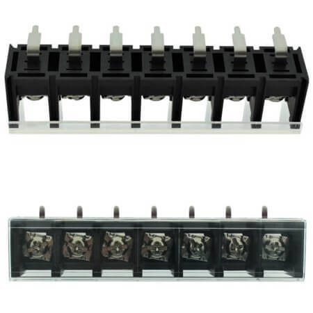 DG78R-B-07P-13-00AH TERM.BLK.13MM 7PIN 90C BARRIER BLACK - 1