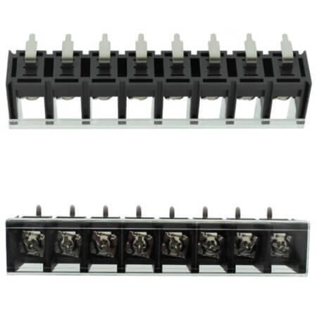 DG78R-B-08P-13-00AH TERM.BLK.13MM 8PIN 90C BARRIER BLACK - 1