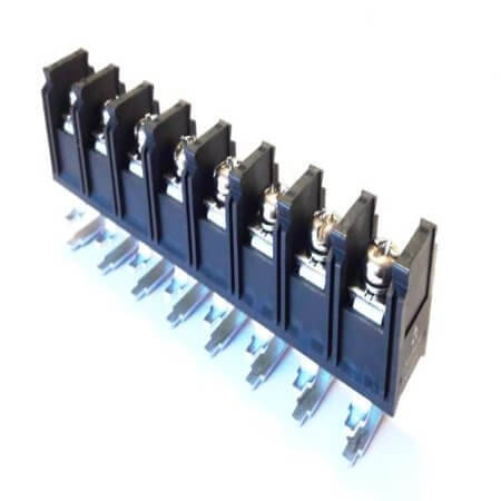 DG88RT-B-08P-13-00AH TERM.BLK.13.00MM 8P BARRIER BLOCKS BLACK - 1