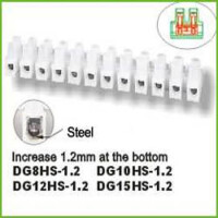 DG8HS-1.2-08P-19-100AH TERM.BLK.8.2MM 8P FEED THROUGH - 1