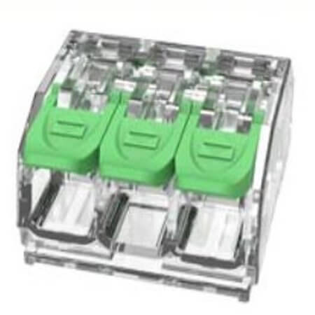 DGBSC-SG01/4-03P-17-00AH TERM.BLK.5.60MM 3P PCB SPRING TYPE TRANSPARENT - 1
