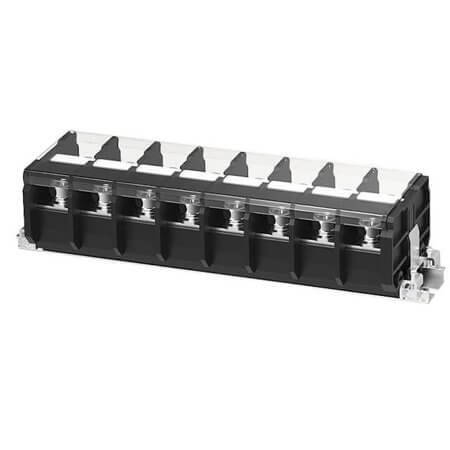 DGR150-08P-13-00AH TERM.BLK.27.0MM 2X8P CLOSED BARRIER TERMINAL BLAC - 1