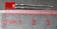 Diffused 18mm Leg 234 Rectangular LED Red Use 2V 20mA - 3
