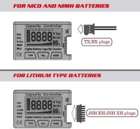 Dijital Pil Kapasite Kontrol Cihazı Lipo Li-Ion Nicd Nimh Batarya Voltaj Test Ölçer - 4