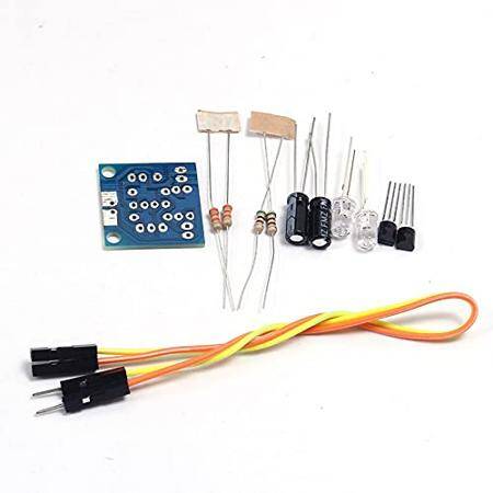 DIY 5MM Led Board Kit Flashing Led Light Circuit Board Module - 1