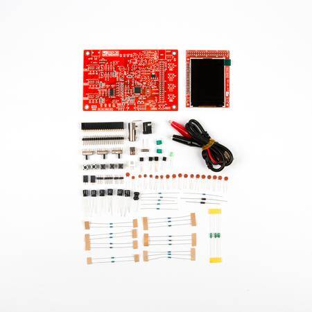DIY DSO138 Digital Oscilloscope Kit - Electronic Spare Parts Production Suite - 8