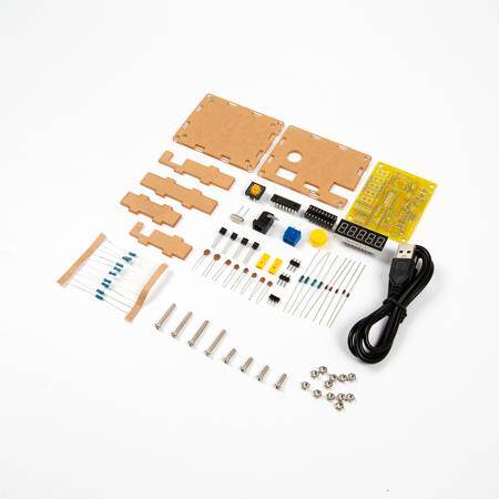 DIY Frequency Tester 1Hz-50Mhz Crystal Counter Meter With Case Kit - 2