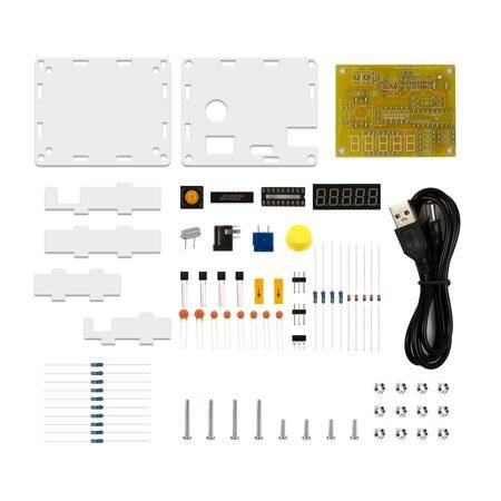 DIY Frequency Tester 1Hz-50Mhz Crystal Counter Meter With Case Kit - 5