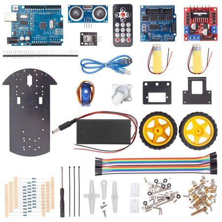 DIY Uzaktan Kumandalı Akıllı Robot Araba Kiti - 1