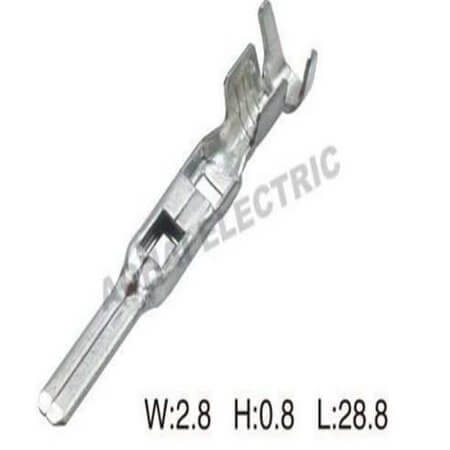 DJ617-2.8X0.8B CONNECTOR TERMINAL 2.8MM B TYPE FOR ECU - 1
