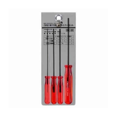 DK-01 SCREWDRIVER SET TORNAVİDA SET HEX DRIVER ALYAN 4LÜ 1.5-2-2.5-3 - 1