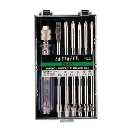 DK-06 SCREWDRIVER DÜŞÜK VOLTAJ İÇİN KONTROL KALEM SETİ 6 PARÇA - 1