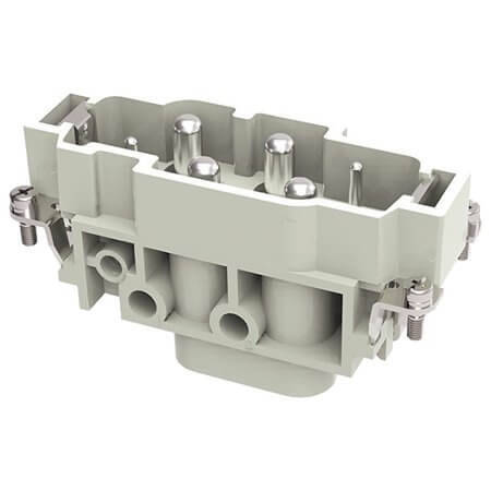 DK-4/2-M HDC HEAVY DUTY CONTACTS 4/2P 690/400V 80/16A MALE - 1