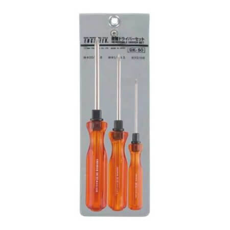 DK-50 SCREWDRIVER ÇİFT TARAFLI TORNAVİDA SET 3 PARÇA - 1