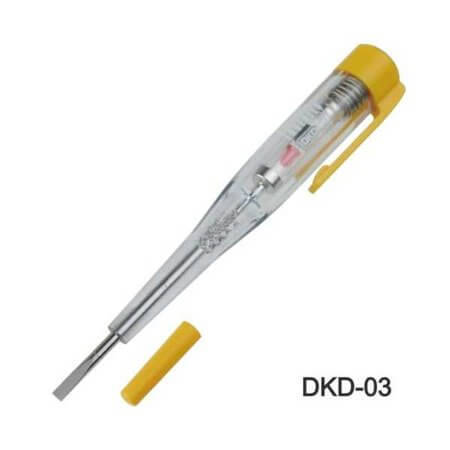 DKD-03 SCREWDRIVER KONTROL KALEMİ DÜZ 120MM - 1