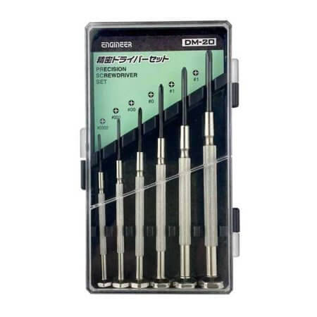 DM-20 SCREWDRIVER SAATÇİ TORNAVİDA SETİ YILDIZ UÇLU 6 PARÇA - 1