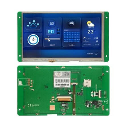 DMG10600C070_03WTR SMART DISPLAY MOD 7 INCH 1024x600 RTP 16.7M T5L - 1