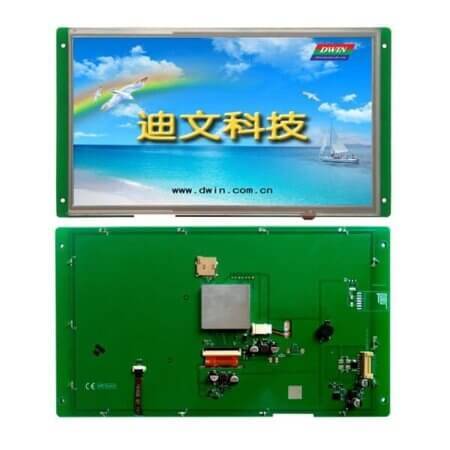 DMG10600C101_03WTR RESISTIVE, T5L ASIC 10.1”, 1024xRGBx600, 16.7M REN - 1