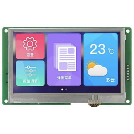 DMG48270C043_04WTR SMART DISPLAY MOD 4.3 INCH 480x272 RTP TN - 1