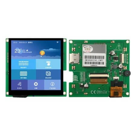 DMG48480C040_03WTC SMART DISPLAY MOD 4 INCH 480x480 CTP IPS T5L ASIC - 1