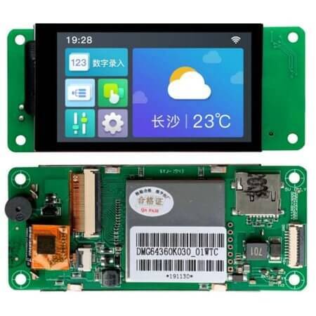 DMG64360K030_01WTC SMART DISPLAY MOD 640x360 CTP IPS - 1