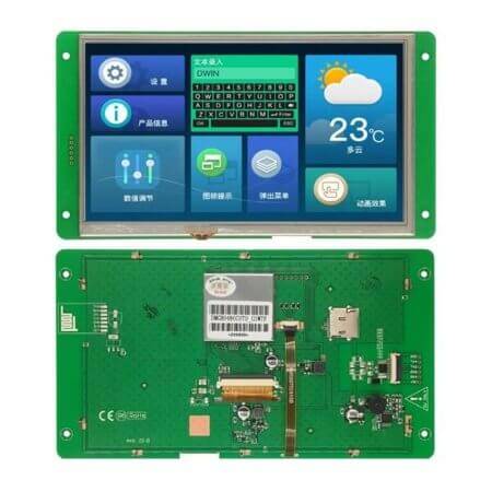 DMG80480C070_03WTR T SERİSİ DGUS AKILLI LCD MODÜLÜ - 1