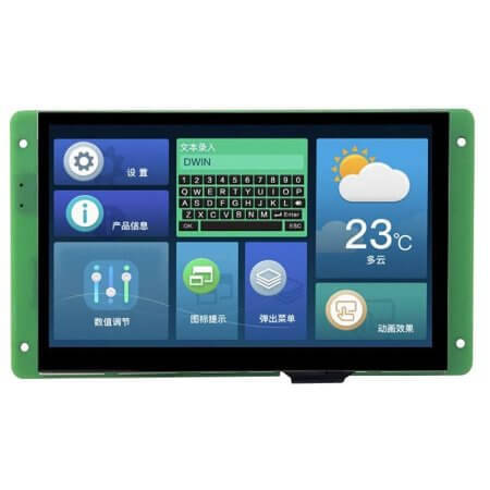 DMG80480C070_04WTC SMART DISPLAY MOD 7 INCH 800x480 CTP TV-TN - 1