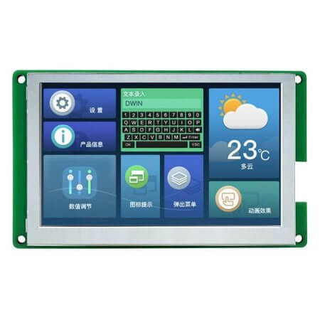 DMG80480T043_01WN SMART DISPLAY MOD 800x480 IPS - 1