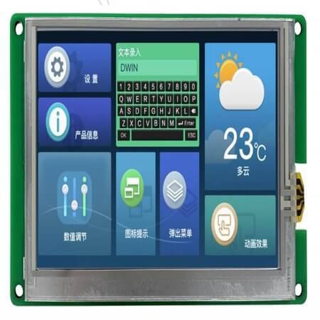 DMG80480T043_09WTR SMART DISPLAY MOD 480x800 RTP IPS - 1
