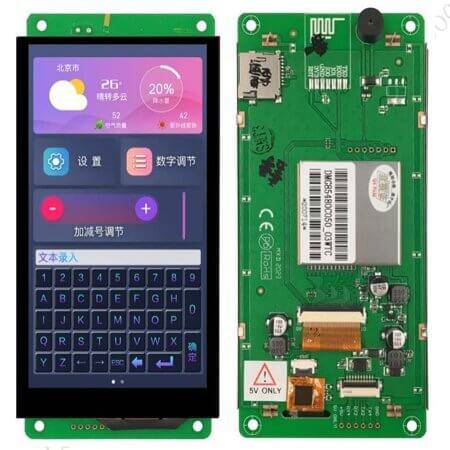 DMG85480C050_03WTC SMART DISPLAY MOD 854x480 CTP IPS - 1