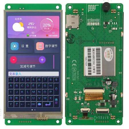 DMG85480C050_03WTR SMART DISPLAY MOD 854x480 RTP IPS - 1