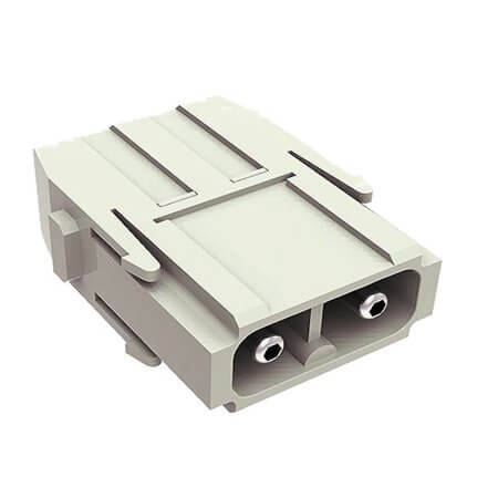 DMK-002-M 2.5-8MM² INSERT MALE 2P 1000V 40A SCREW CONNECTION - 1