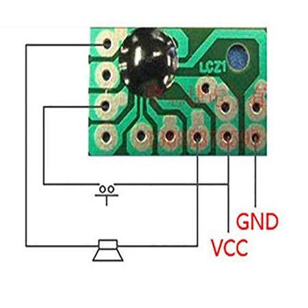 Dog Barking Animal Music Chip Sound Trigger Voice Module For DIY - 2