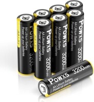Doublepow 1.5V AA2000MAH LR6 Non-Rechargeable Alkaline Battery - 1