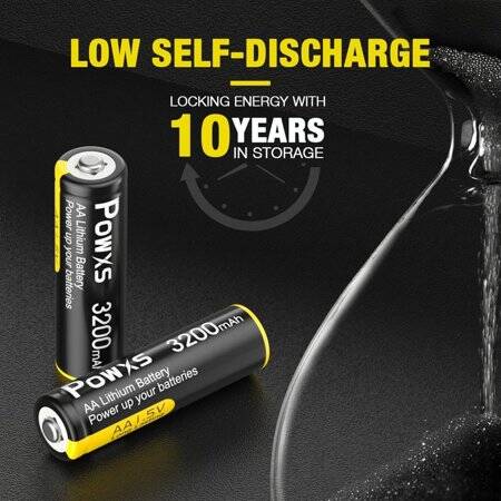 Doublepow 1.5V AA2000MAH LR6 Non-Rechargeable Alkaline Battery - 3